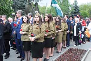 Кабардино-Балкарский ГАУ принял участие в праздничных мероприятиях 9 мая