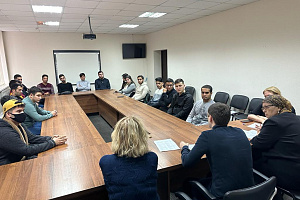 С иностранными студентами провели беседу на тему противодействия терроризму и экстремизму