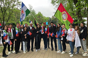 В Нальчике отметили Первомай