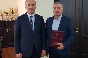 Награждение на заседании Учёного совета