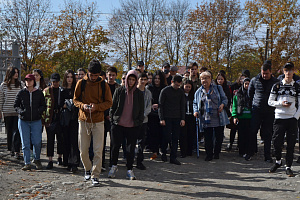 Студенты посетили мемориальный комплекс «Город ангелов»