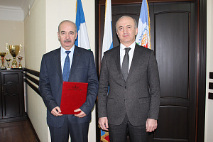 Награждение на Учёном совете