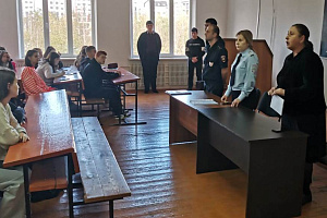На факультете среднего профобразования говорили о вреде наркотиков