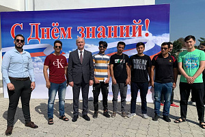 1 сентября в Кабардино-Балкарском ГАУ чествовали первокурсников