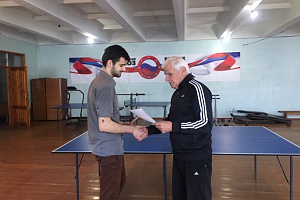  Определены лучшие спортсмены вуза в настольном теннисе