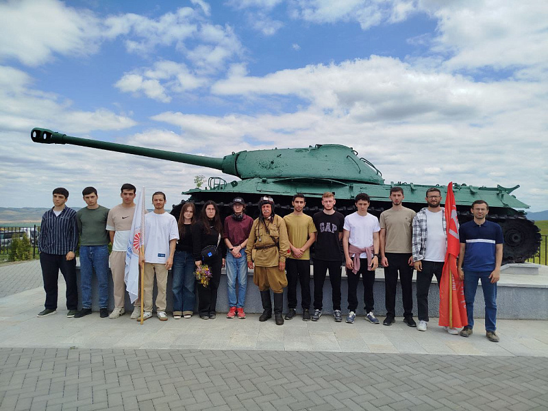 Представители Кабардино-Балкарского ГАУ присоединились к акции на Курпских высотах