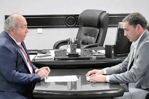 Состоялась рабочая встреча ректора Кабардино-Балкарского ГАУ с директором ГТРК «Кабардино-Балкария»