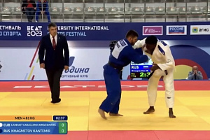 Хажметов Кантемир занял III место на Фестивале спортивных игр стран БРИКС, ШОС и СНГ