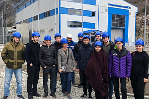 Будущие энергетики осмотрели Верхнебалкарскую ГЭС