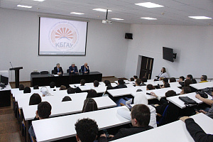 Мухарбий Ульбашев встретился со студентами Кабардино-Балкарского ГАУ