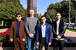 Представители Кабардино-Балкарского ГАУ почтили память сотрудников правоохранительных органов, погибших при исполнении служебного долга