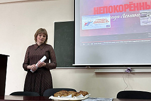 Студенты присоединились к акции «Блокадный хлеб»
