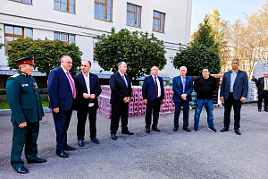 Кабардино-Балкарский ГАУ отправил гуманитарный груз бойцам СВО в честь 85-летнего юбилея со дня рождения первого Президента КБР