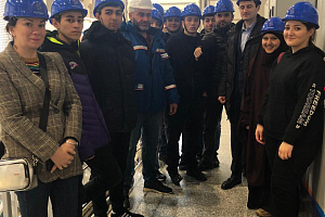 Будущие энергетики осмотрели Верхнебалкарскую ГЭС