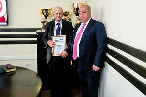 Награждение на заседании Учёного совета