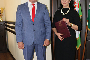 Награждение на заседании Учёного совета