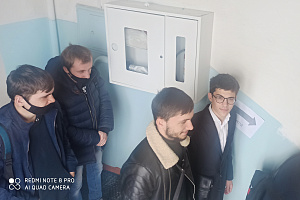 Студентам показали, как себя вести в чрезвычайных ситуациях