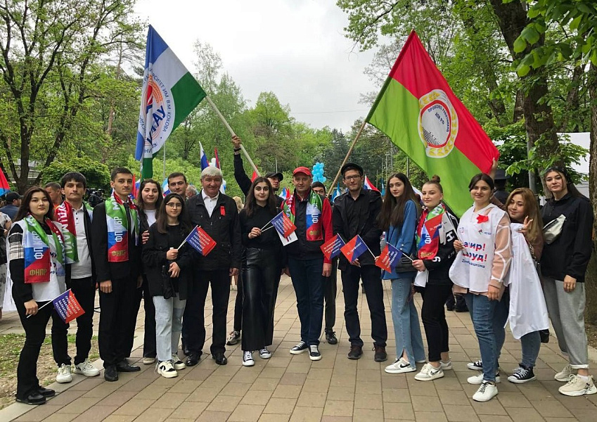 В Нальчике отметили Первомай