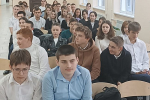 Профориентационная встреча в Майском районе