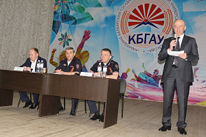 Сотрудники МВД по КБР разъяснили студентам перспективы поступления на службу в органы правопорядка