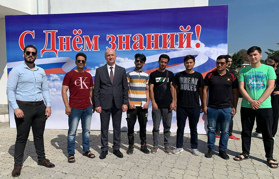 1 сентября в Кабардино-Балкарском ГАУ чествовали первокурсников