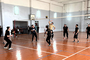 Победители соревнований по волейболу