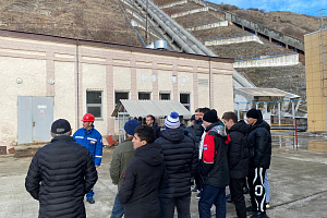 Студенты направления подготовки «Теплоэнергетика и теплотехника» посетили Баксанскую ГЭС