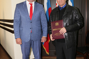 Награждение на заседании Учёного совета