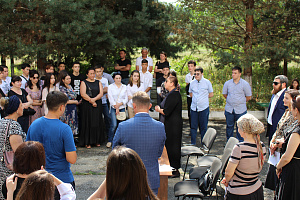 Ректор поздравил первокурсников с Днём знаний