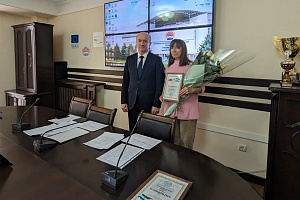 Награждение на заседании Учёного совета