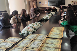 В ректорате чествовали победителей олимпиад и образовательных проектов