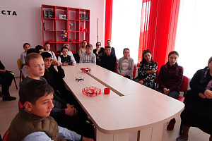 Азамат Забаков провёл профориетацию в родной школе