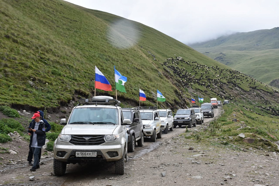 Молодёжь республики отметила свой праздник автопробегом