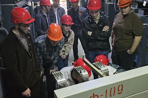 Будущие энергетики на энергообъекте воинской славы
