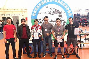 Члены спортклуба Кабардино-Балкарского ГАУ хорошо показали себя на городских соревнованиях