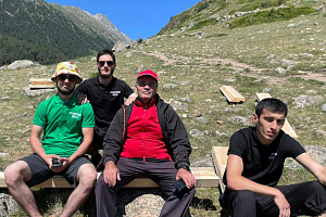 Эковолонтёры агрономического факультета помогают в благоустройстве территории НП «Приэльбрусье»