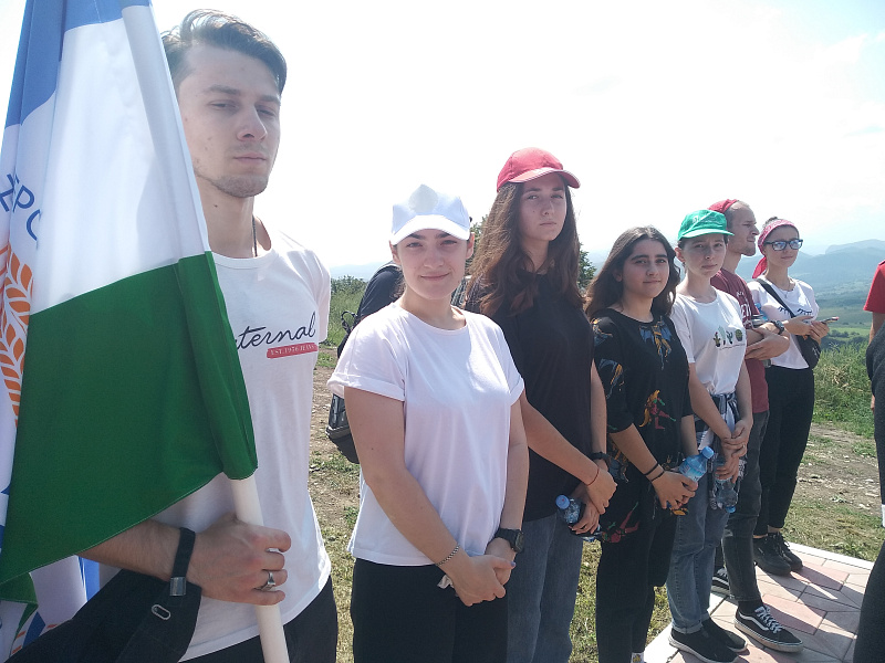 Активисты вуза поддержали акцию «Память сильнее времени»