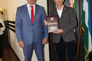 Награждение на заседании Учёного совета