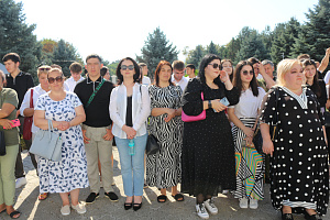 1 сентября в Кабардино-Балкарском ГАУ чествовали первокурсников