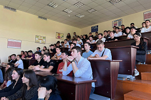 1 сентября в Кабардино-Балкарском ГАУ чествовали первокурсников