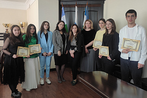 В ректорате чествовали победителей олимпиад и образовательных проектов