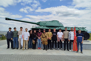 Представители Кабардино-Балкарского ГАУ присоединились к акции на Курпских высотах