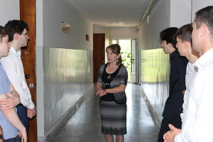 Школьники побывали в гостях у студентов