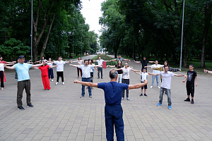 Зарядка с чемпионом