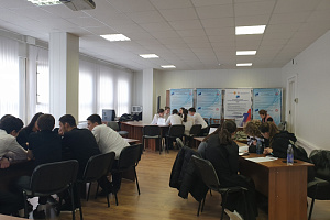 Старшеклассники школ  Нальчика приняли участие в Олимпиаде по экономике на профильном факультете