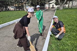 Кабардино-Балкарский ГАУ присоединился к Всероссийской неделе субботников «Мы за чистоту»