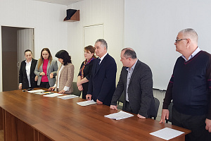 Для школьников провели деловую игру