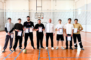 Победители соревнований по волейболу