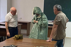Студенты факультета среднего профессионального образования успешно завершили учебные военные сборы