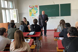 Студенты прослушали лекции на тему: «Информационная безопасность: государственная политика Российской Федерации»